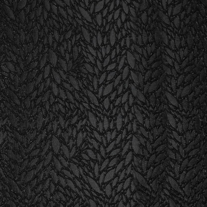 Black Luxury Abstract Metallic Brocade