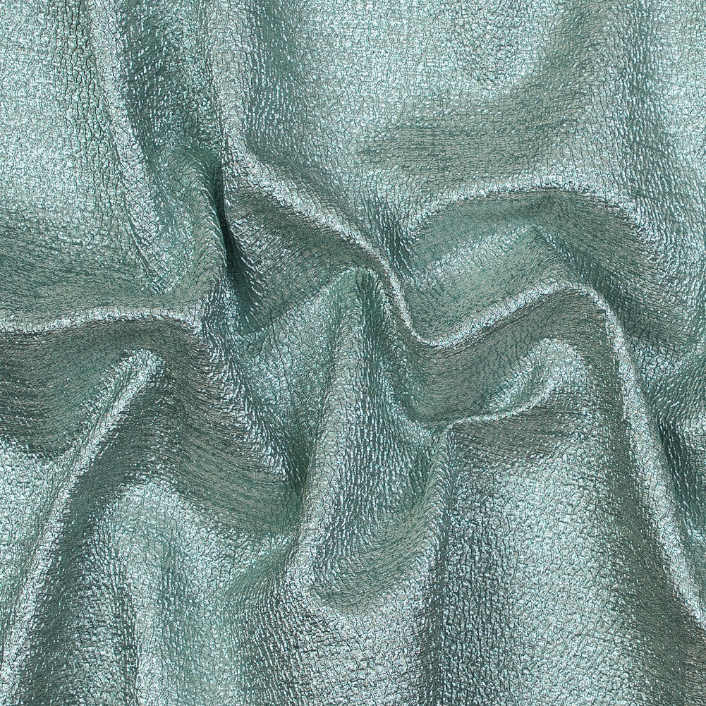 Mint and Chartreuse Luxury Metallic Brocade