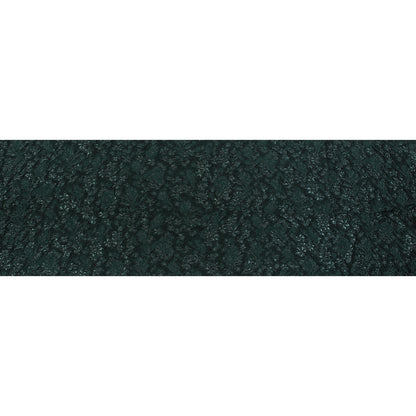 Emerald Green Luxury Floral Metallic Brocade - Folded