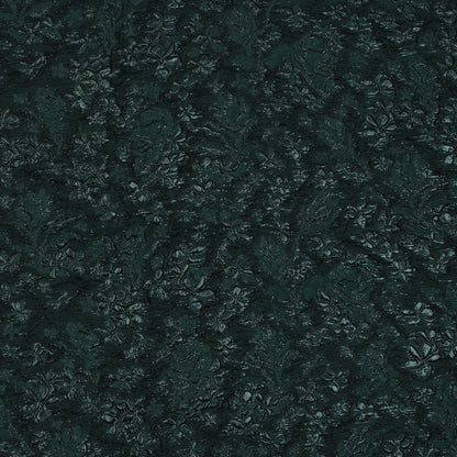 Emerald Green Luxury Floral Metallic Brocade