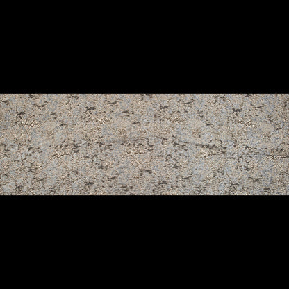 Gray and Gold Luxury Abstract Metallic Brocade - Folded