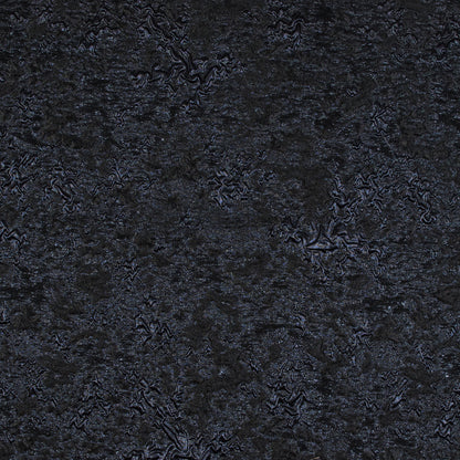 Black and Blue Luxury Abstract Metallic Brocade