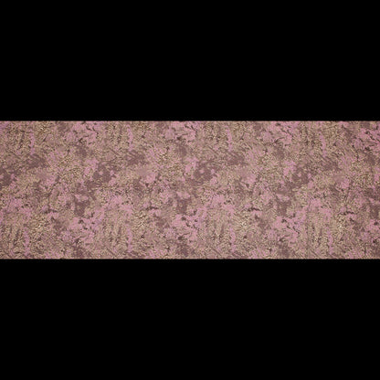 Gold and Pink Luxury Abstract Metallic Brocade Folded