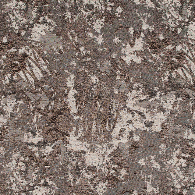 Beige and Bronze Luxury Abstract Metallic Brocade