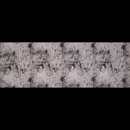 Black and Rose Gold Luxury Abstract Metallic Brocade - Folded