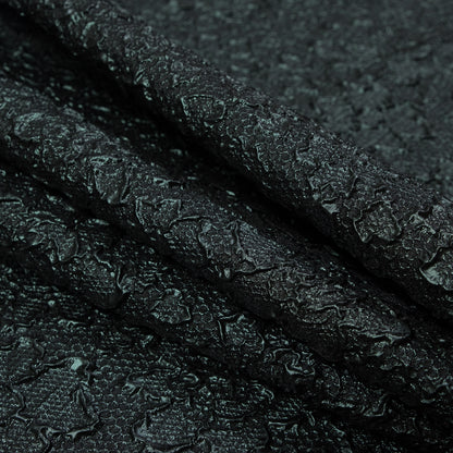 Forest Green Luxury Floral Metallic Brocade Detail