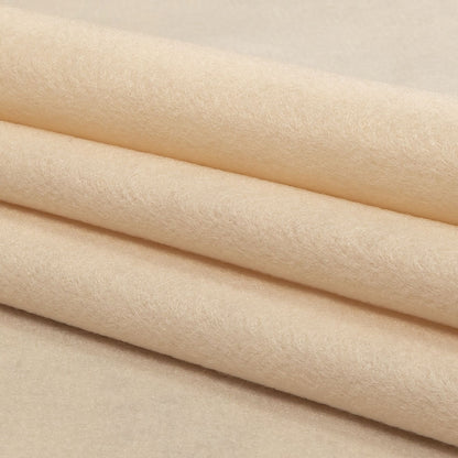 Robin Cream Acrylic Felt - Folded