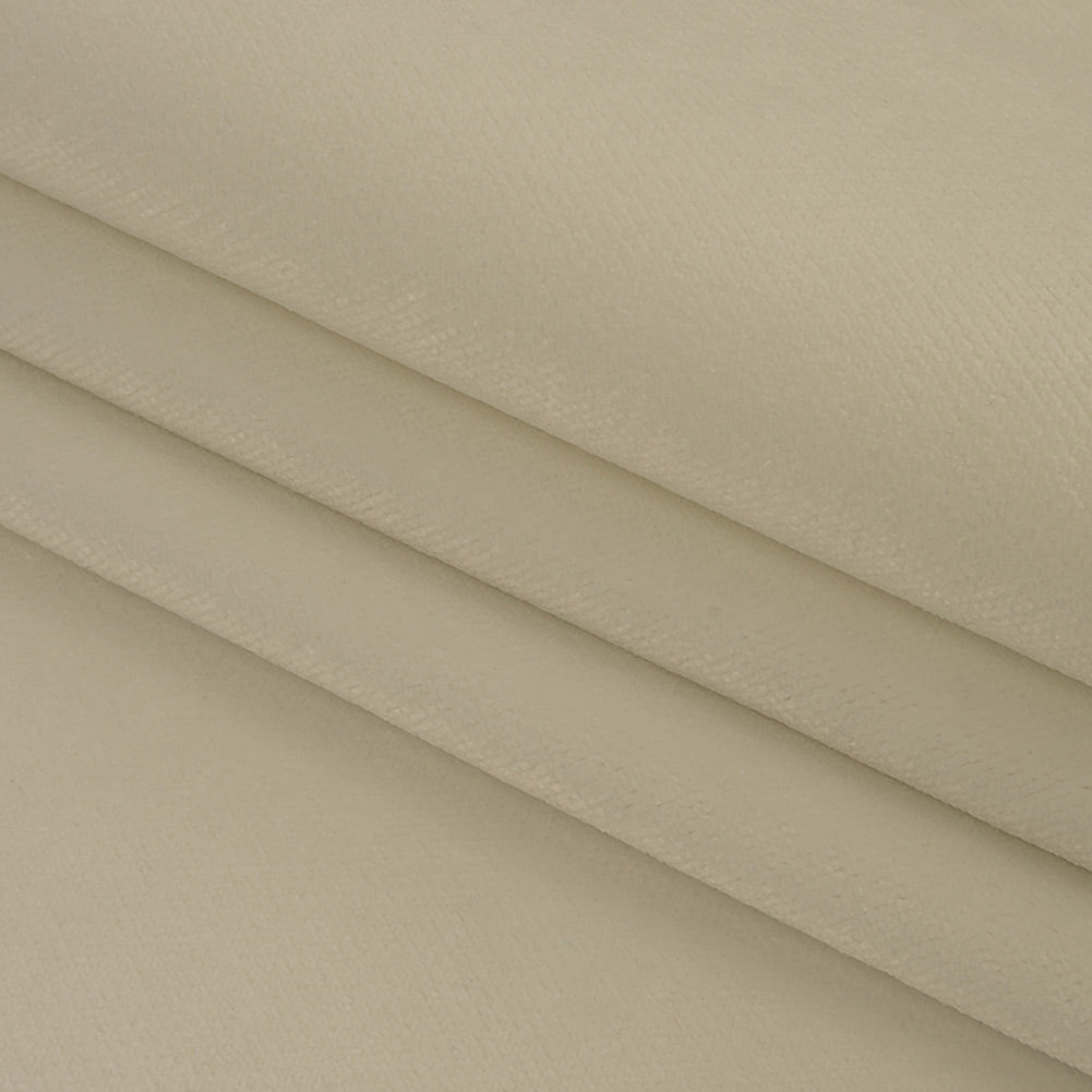 Snow Classic Upholstery Velvet - Folded