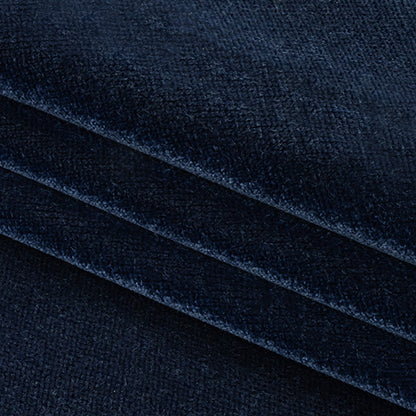 Indigo Classic Upholstery Velvet - Folded