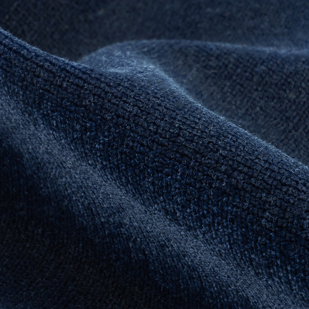 Indigo Classic Upholstery Velvet - Detail
