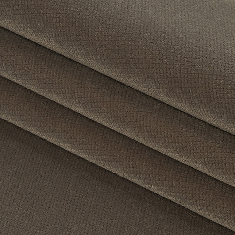 Silver Classic Upholstery Velvet Folded