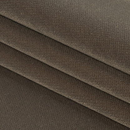 Silver Classic Upholstery Velvet Folded