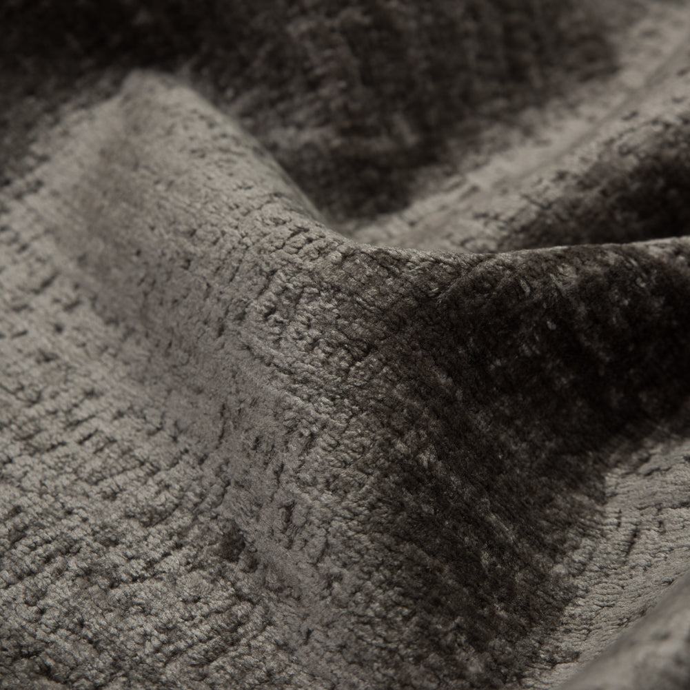 Otter Polyester Upholstery Chenille Detail