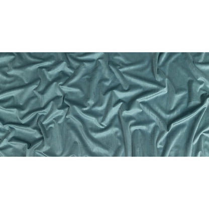 Marine Blue Creamy Polyester Velvet Full