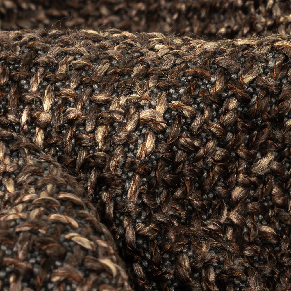 Chocolate Upholstery Tweed Detail