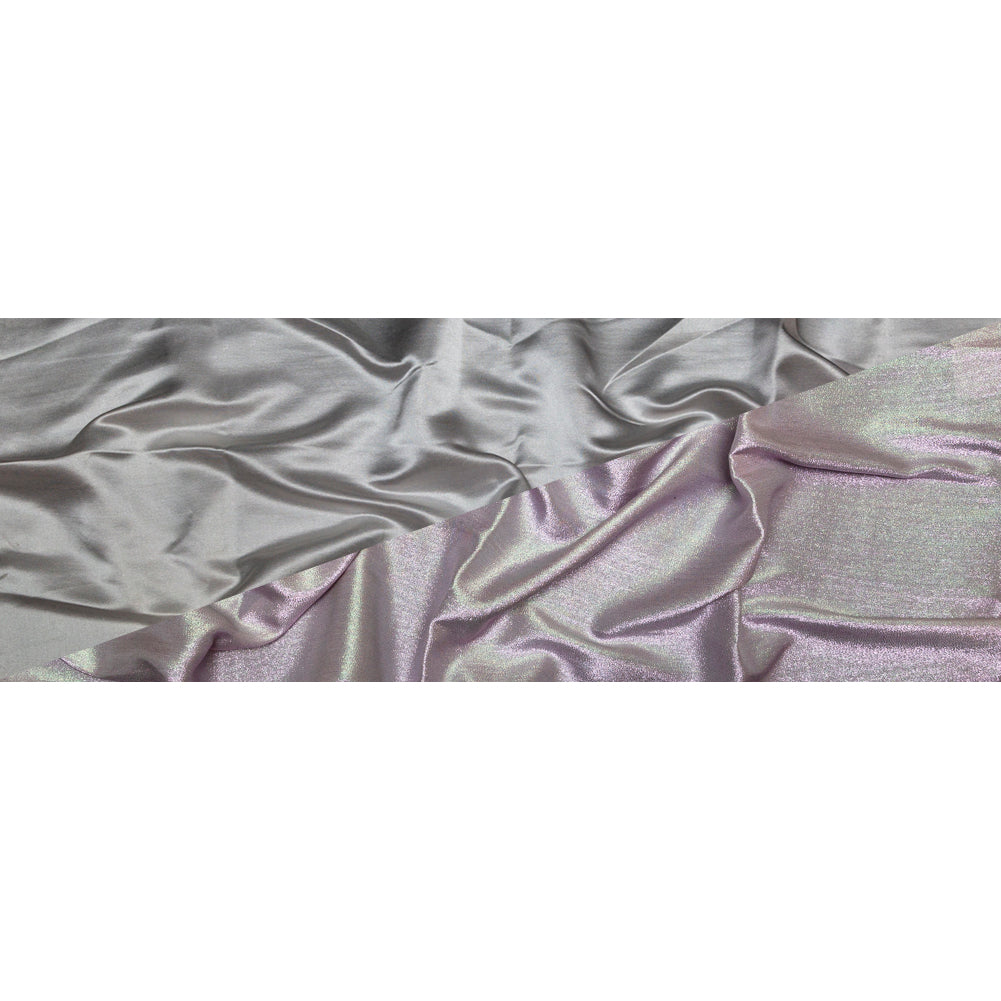 Polyester Lame - Metallic Pink - Ellery Collection Folded