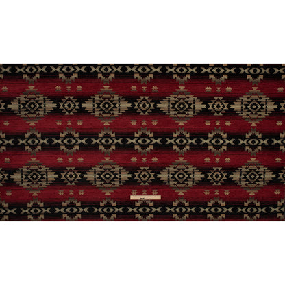 Navajo Fire Geometric Polyester Chenille - Full