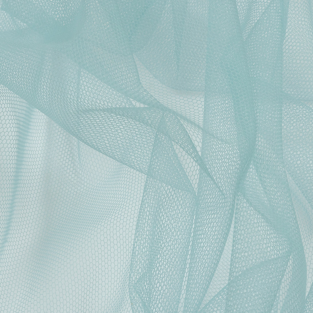 Country Blue Leonardo Soft Nylon Tulle - Folded