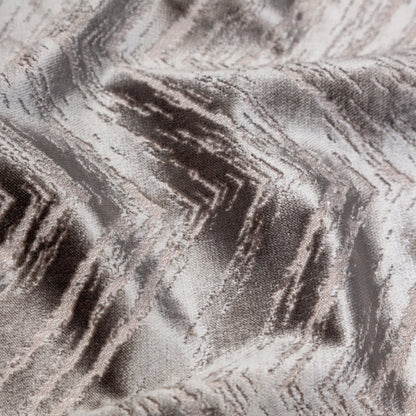 Silver Upholstery Velvet Burnout - Detail