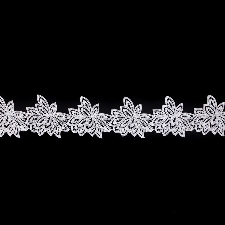 template--26688905969737__main-Fancy White Floral Venise Lace Trim - 3.5"
