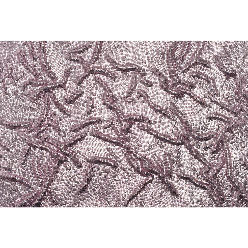 Aluminum Chainmail Fabric Panel, 3mm Tubular - Light Pink - Joan Collection - Full