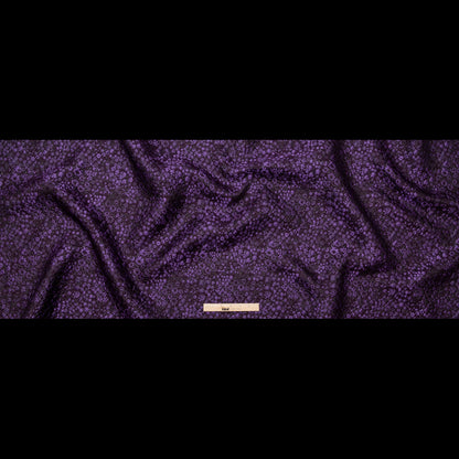 Metallic Purple Luxury Floral Brocade - Full