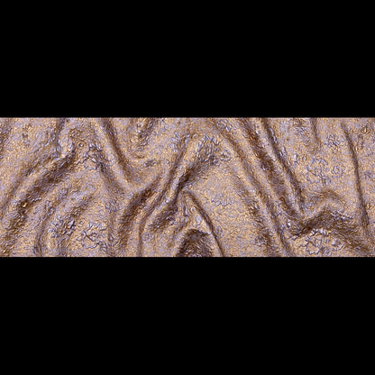 Lavender and Gold Luxury Metallic Brocade - Folded
