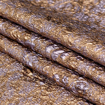 Lavender and Gold Luxury Metallic Brocade - Detail