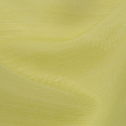 Luminous Citron Semi-Sheer Bridal Mikado Full