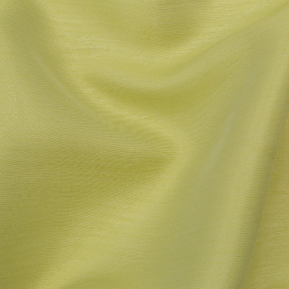 Luminous Citron Semi-Sheer Bridal Mikado