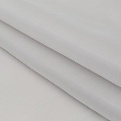 Luminous Platinum Semi-Sheer Bridal Mikado - Detail