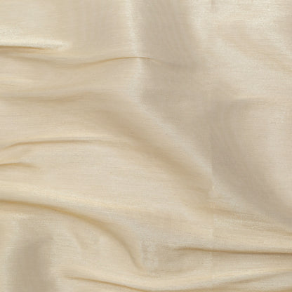 Metallic Pale Gold Woven Lame
