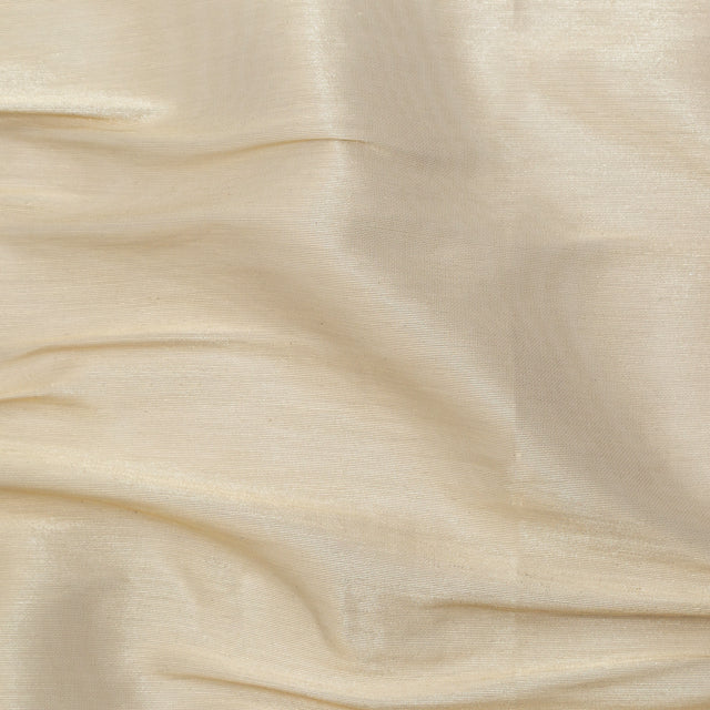 Metallic Pale Gold Woven Lame