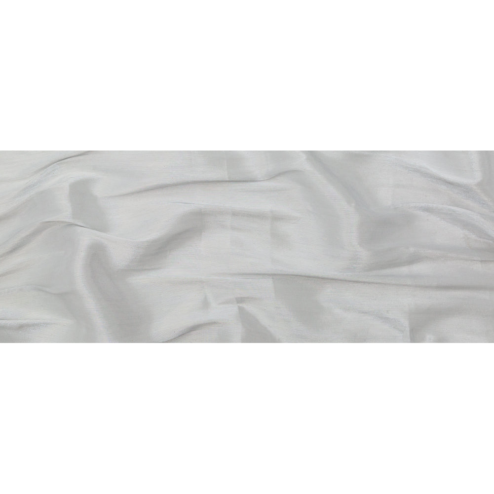 Metallic Woven Lame - Platinum - Betania Collection Folded