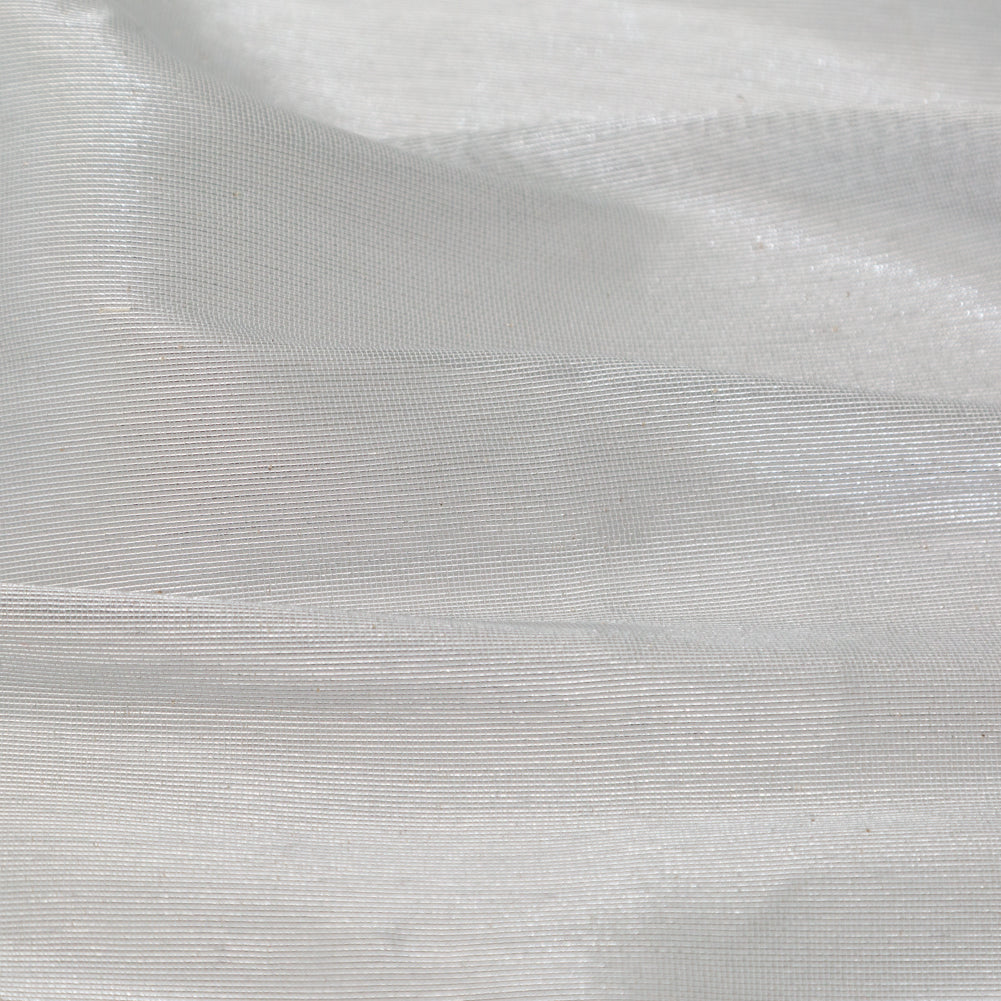 Metallic Woven Lame - Platinum - Betania Collection Full