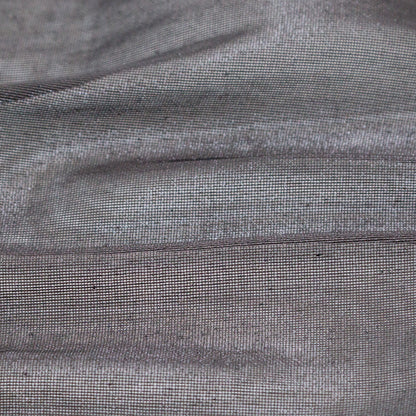 Metallic Black Woven Lame - Full