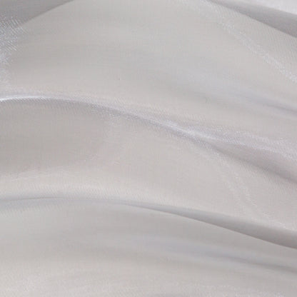 Sleek Gunmetal Organza - Full
