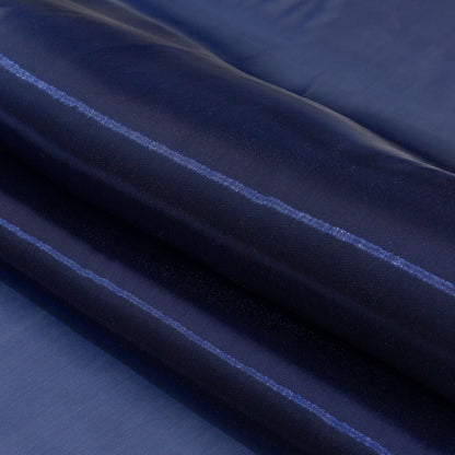 Iridescent Organza - Stark Royal Blue Detail