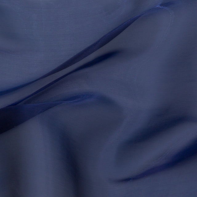 Iridescent Organza - Stark Royal Blue