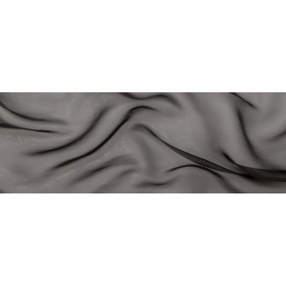 Stark Black Organza - Folded