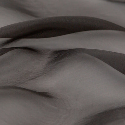 Stark Black Organza - Full