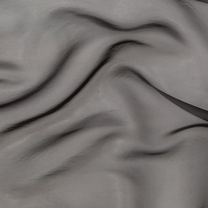 Stark Black Organza