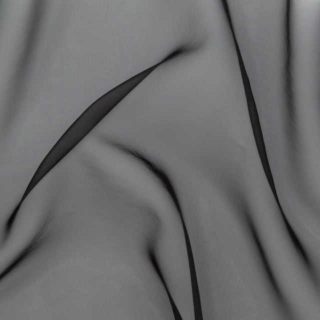 Shimmering Organza - Black - Julliette Collection