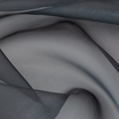 Shimmering Organza - Aqua and Gray Iridescent - Julliette Collection Full