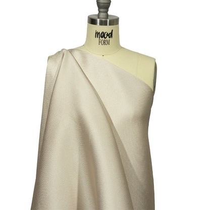 Kestrel Oatmeal Novelty Polyester Pique - Detail
