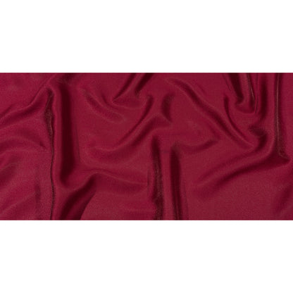 Novelty Polyester Pique - Cranberry Red - Kestrel Collection Drape