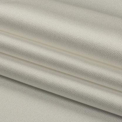 Kestrel White Novelty Polyester Pique - Folded