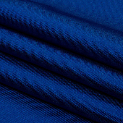 Novelty Polyester Pique - Cobalt Blue - Kestrel Collection Folded