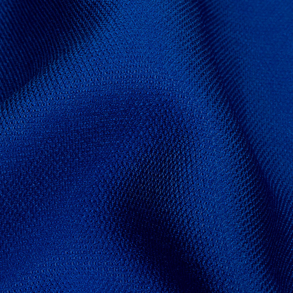 Novelty Polyester Pique - Cobalt Blue - Kestrel Collection Detail