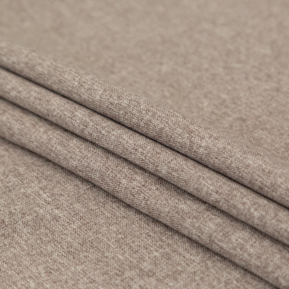 Heathered Gray Lightweight Polyester Canvas - Folded